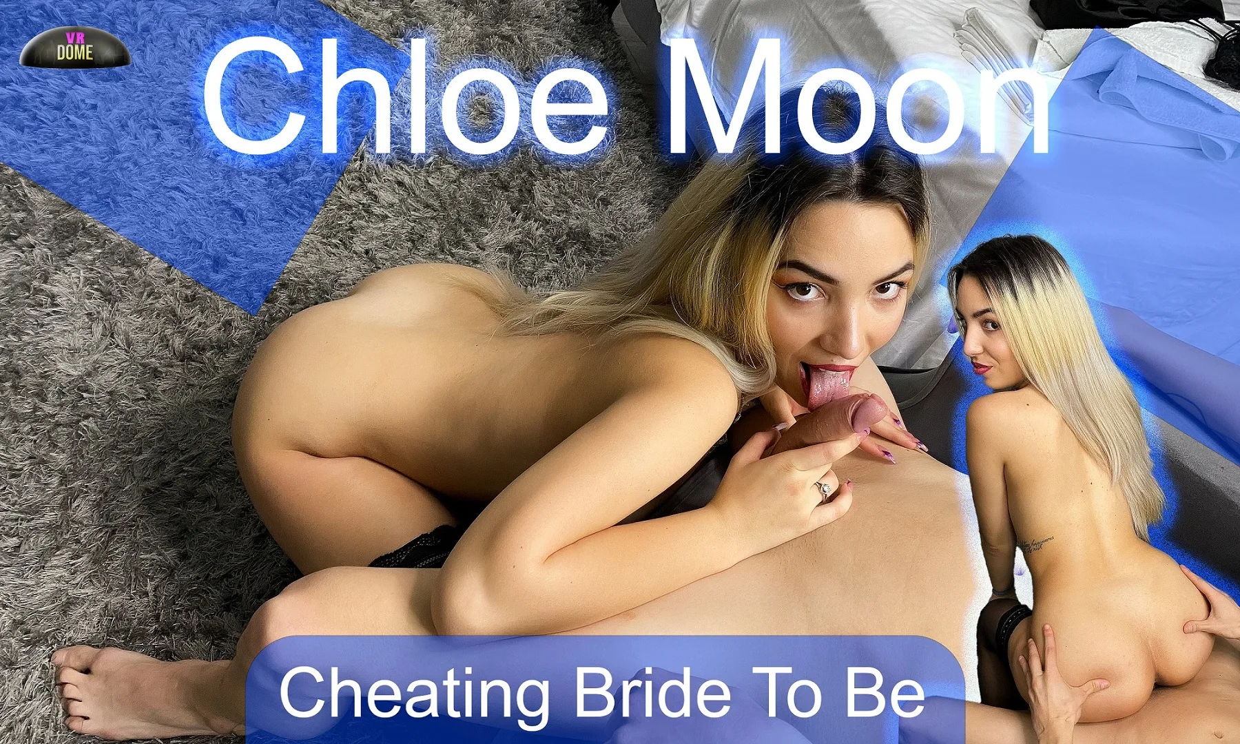 Cheating Bride To Be Creampied featuring Chloe Moon - VRPorn