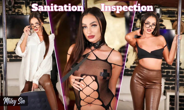 Sanitation Inspection - Miley Sin featuring Miley Sin - VRPorn