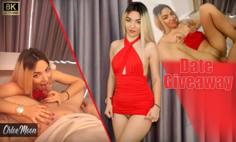 Date Giveaway - Chloe Moon featuring Chloe Moon - VRPorn